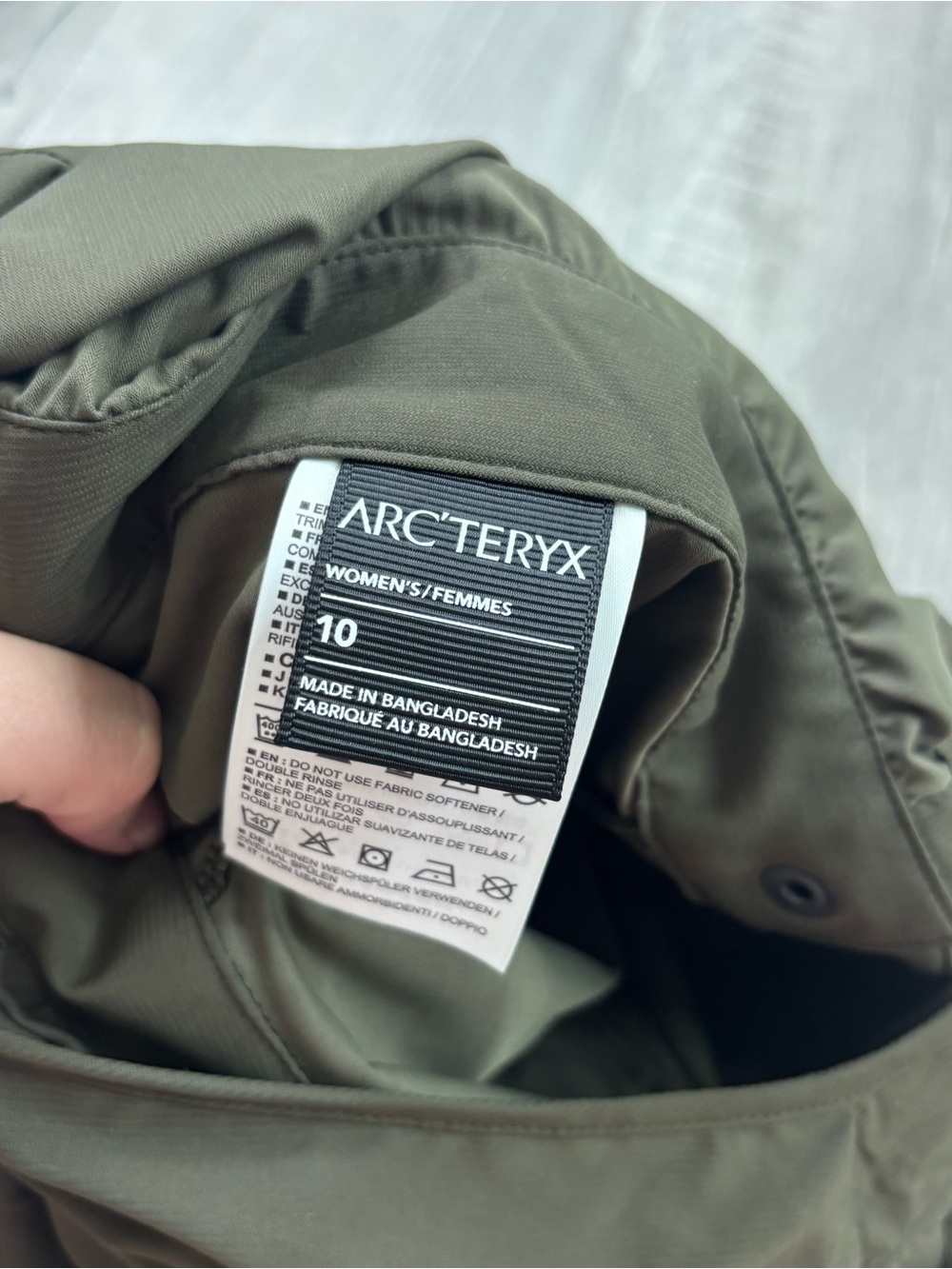 Arc'tery Kyla Romper Olive Green Size 10 - Picture 4 of 9